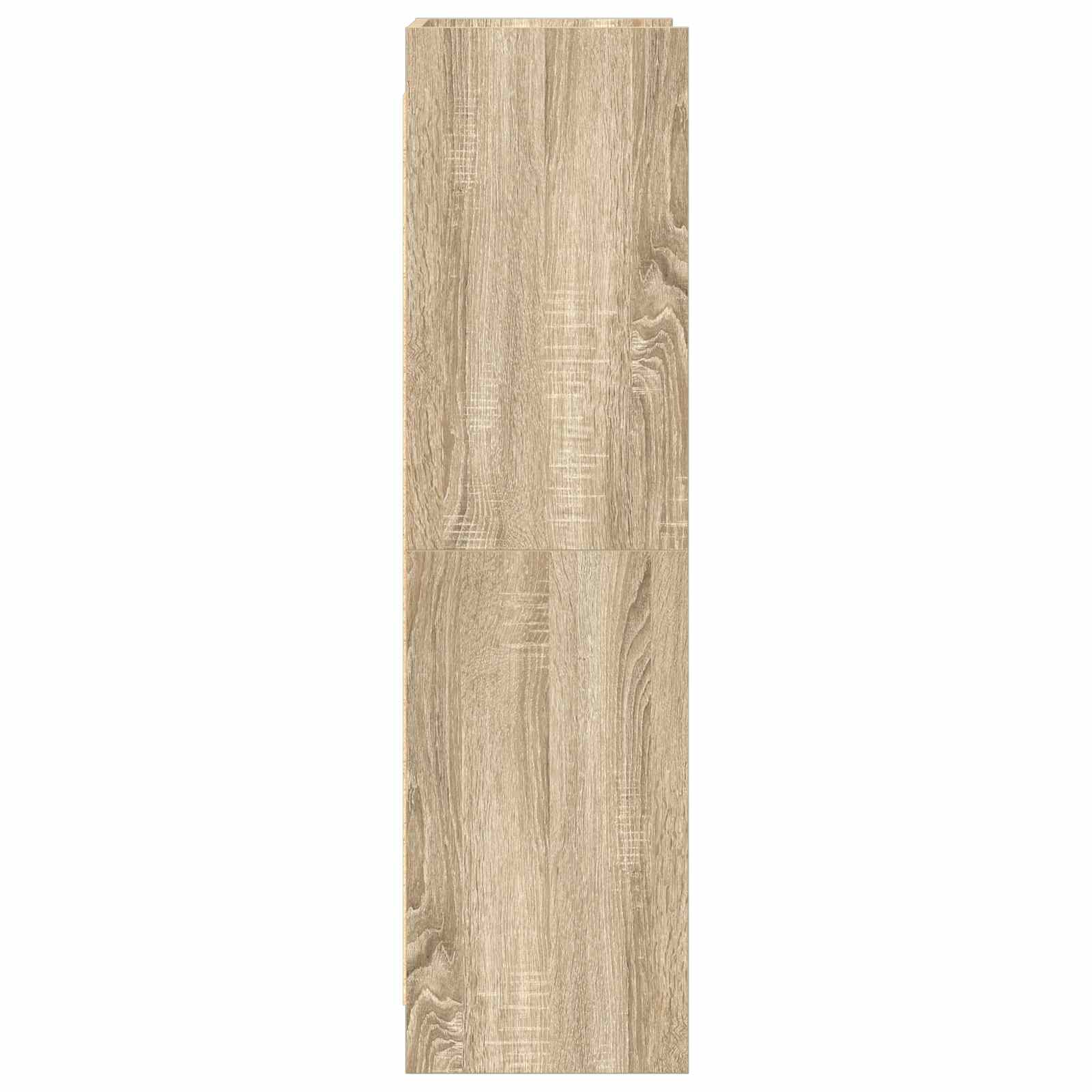 Knihovna Dub Sonoma 59 X 30 X 111 Cm Kompozitní Dřevo