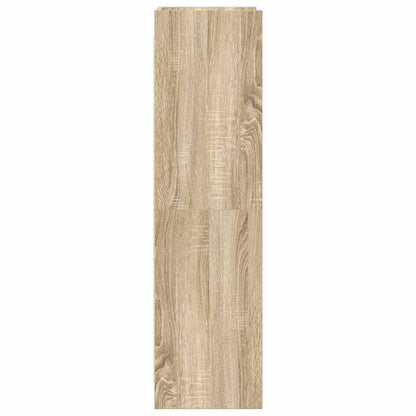 Knihovna Dub Sonoma 59 X 30 X 111 Cm Kompozitní Dřevo
