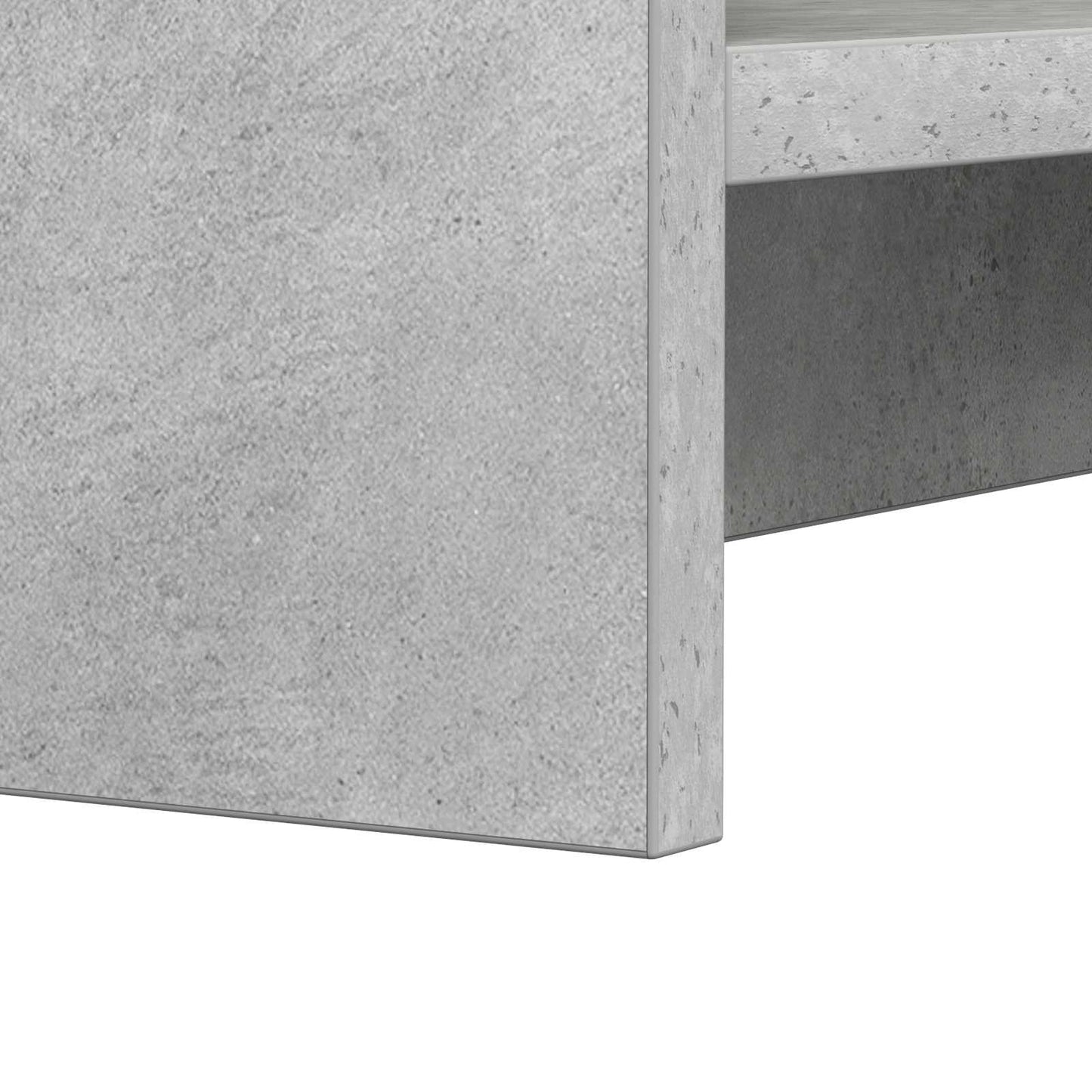 Knihovna Betonově Šedá 59 X 30 X 111 Cm Kompozitní Dřevo