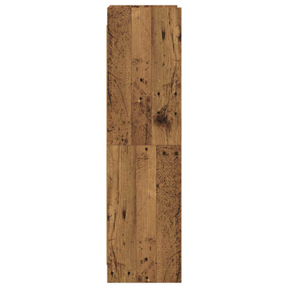 Knihovna Staré Dřevo 59 X 30 X 111 Cm Kompozitní Dřevo