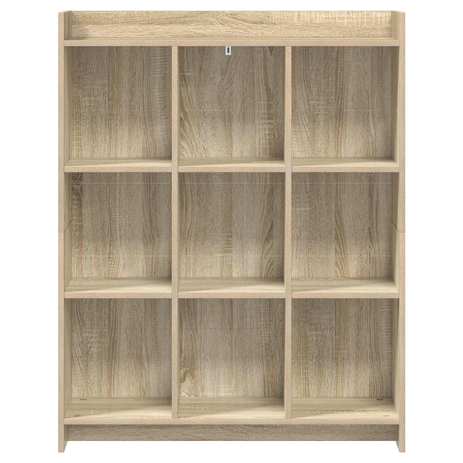 Knihovna Dub Sonoma 87,5 X 30 X 111 Cm Kompozitní Dřevo