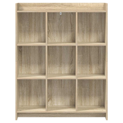 Knihovna Dub Sonoma 87,5 X 30 X 111 Cm Kompozitní Dřevo