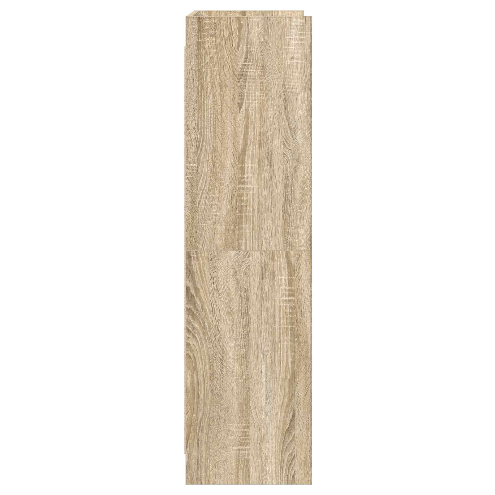 Knihovna Dub Sonoma 87,5 X 30 X 111 Cm Kompozitní Dřevo