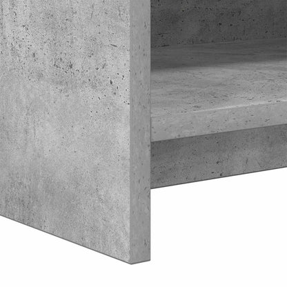 Knihovna Betonově Šedá 87,5 X 30 X 111 Cm Kompozitní Dřevo