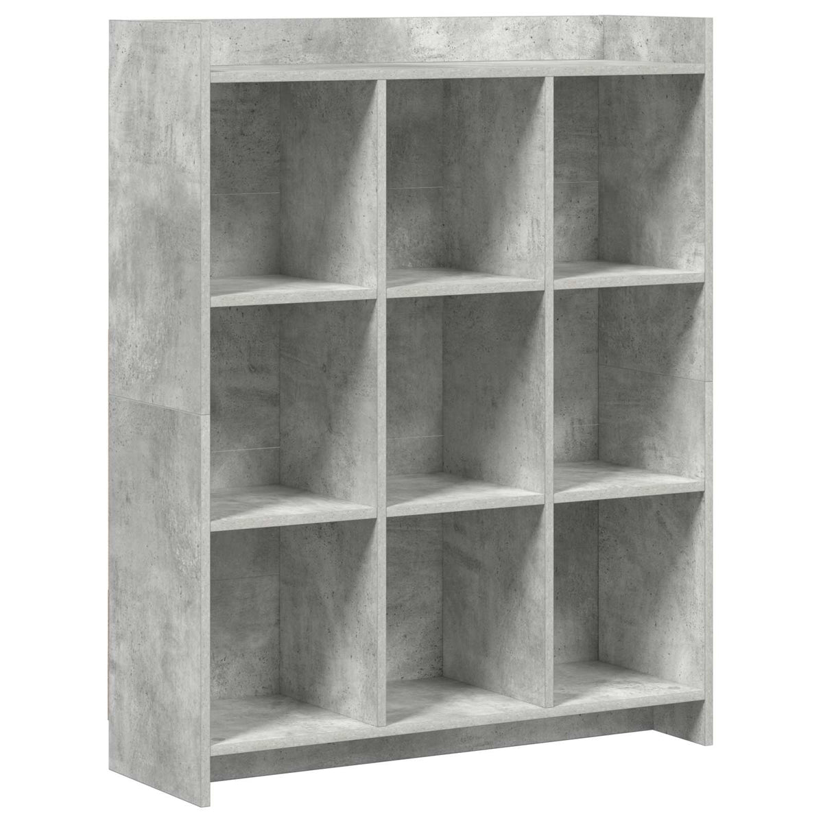 Knihovna Betonově Šedá 87,5 X 30 X 111 Cm Kompozitní Dřevo