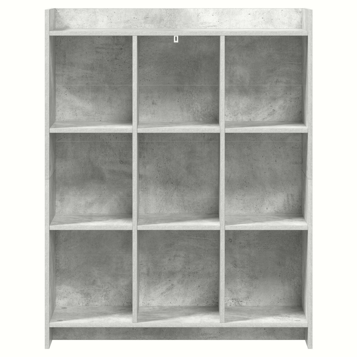 Knihovna Betonově Šedá 87,5 X 30 X 111 Cm Kompozitní Dřevo