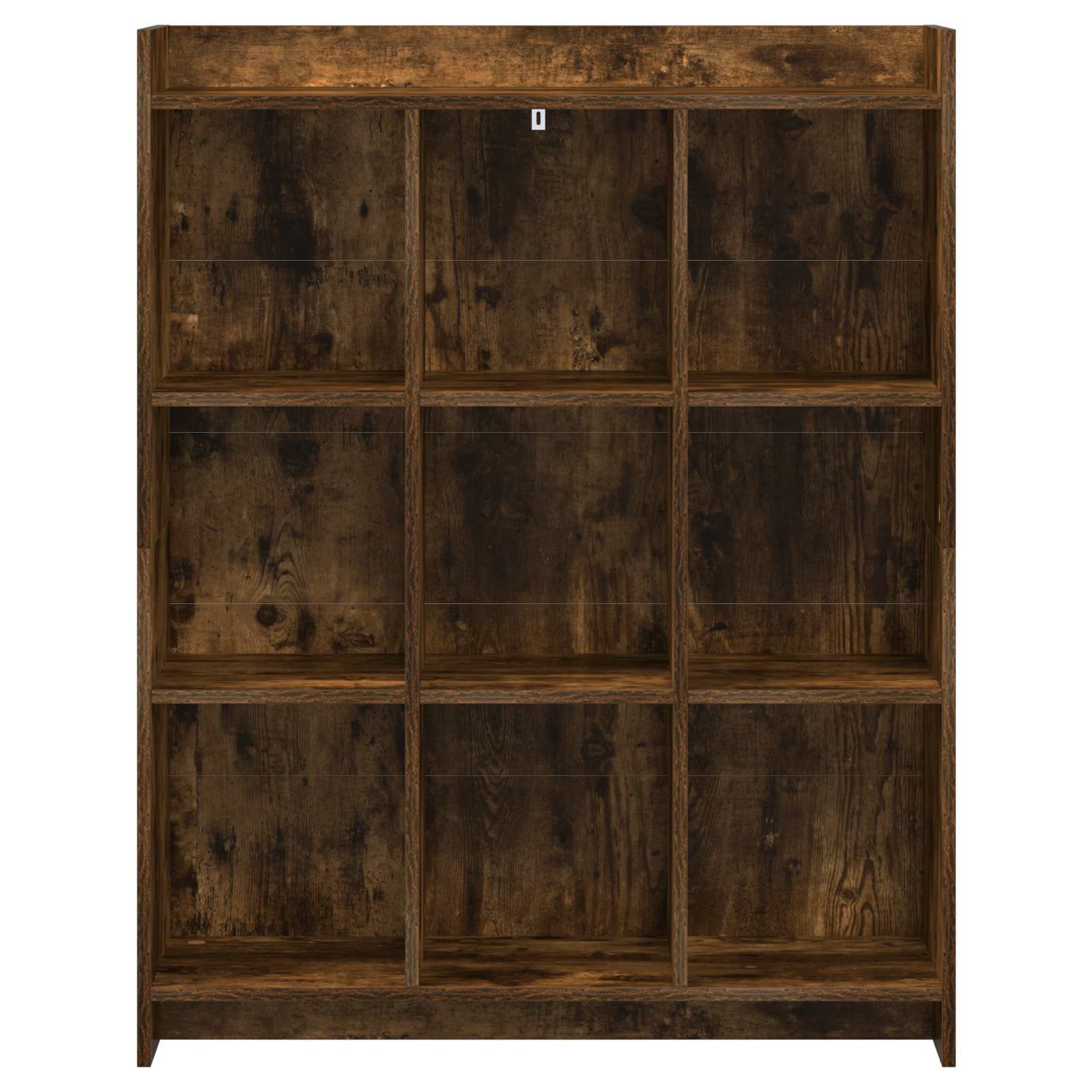 Knihovna Kouřový Dub 87,5 X 30 X 111 Cm Kompozitní Dřevo