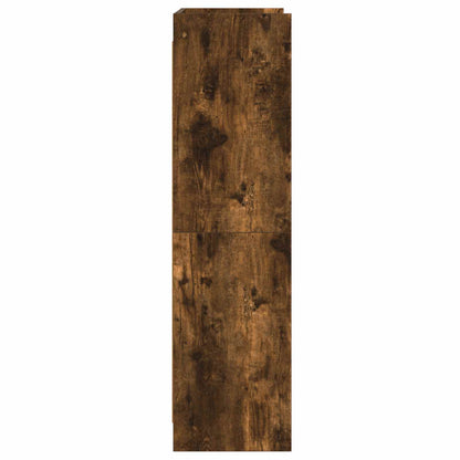 Knihovna Kouřový Dub 87,5 X 30 X 111 Cm Kompozitní Dřevo