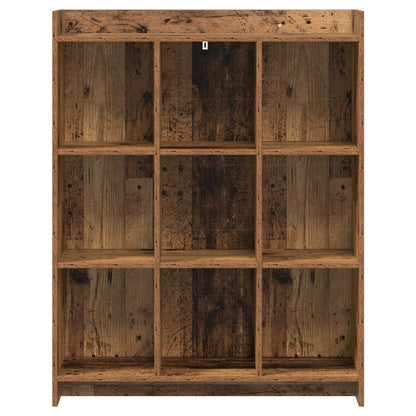 Knihovna Staré Dřevo 87,5 X 30 X 111 Cm Kompozitní Dřevo