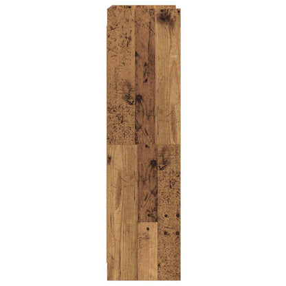Knihovna Staré Dřevo 87,5 X 30 X 111 Cm Kompozitní Dřevo