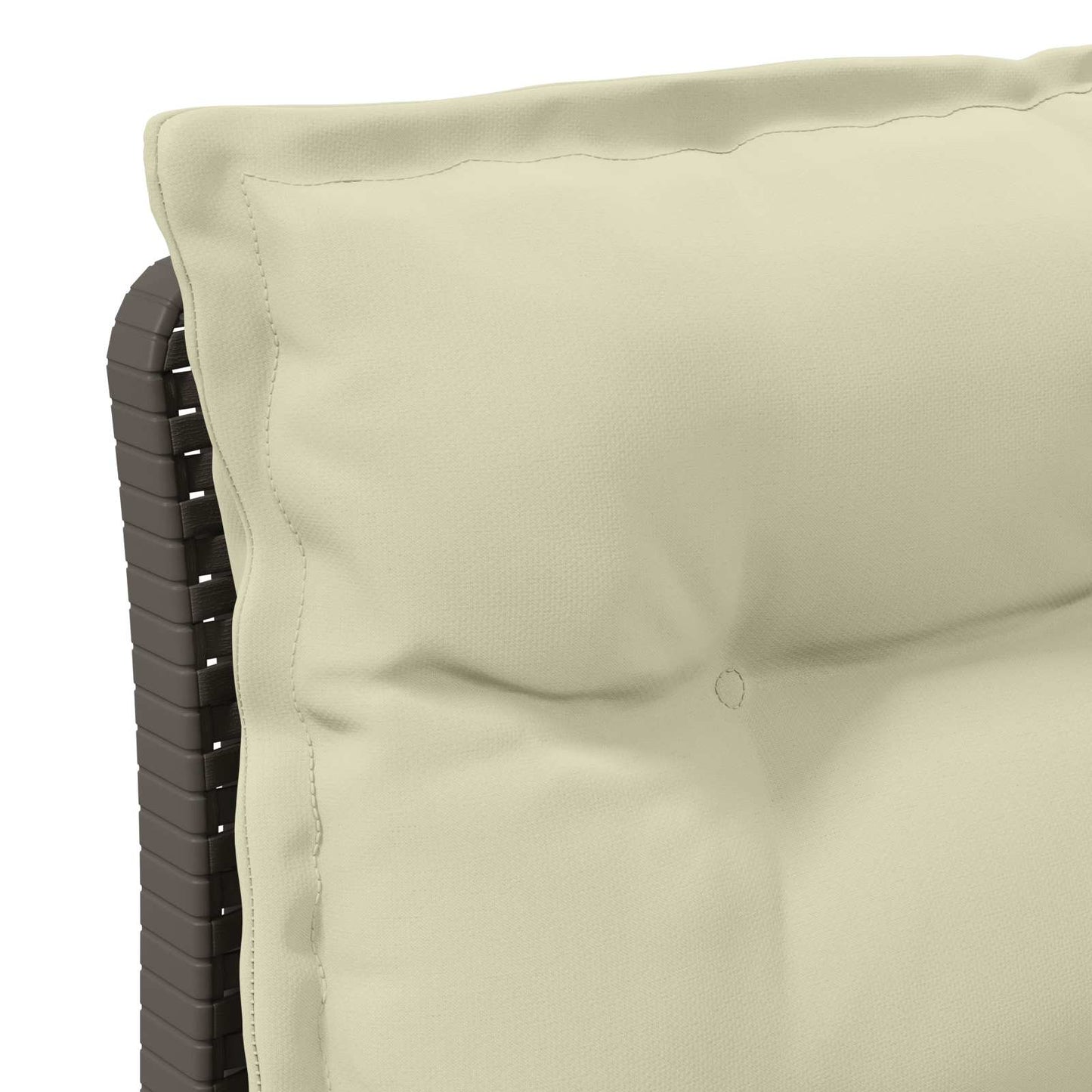 Jednomístná Zahradní Pohovka S Polštáři V Ratanovém Vzhledu Pp