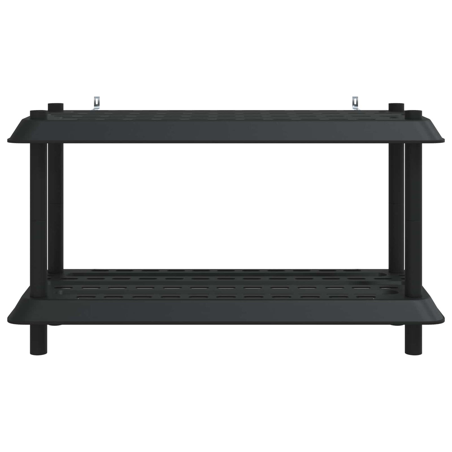 Regálová Jednotka 2 Pater 100 X 40 X 55,5 Cm Pp Antracitová