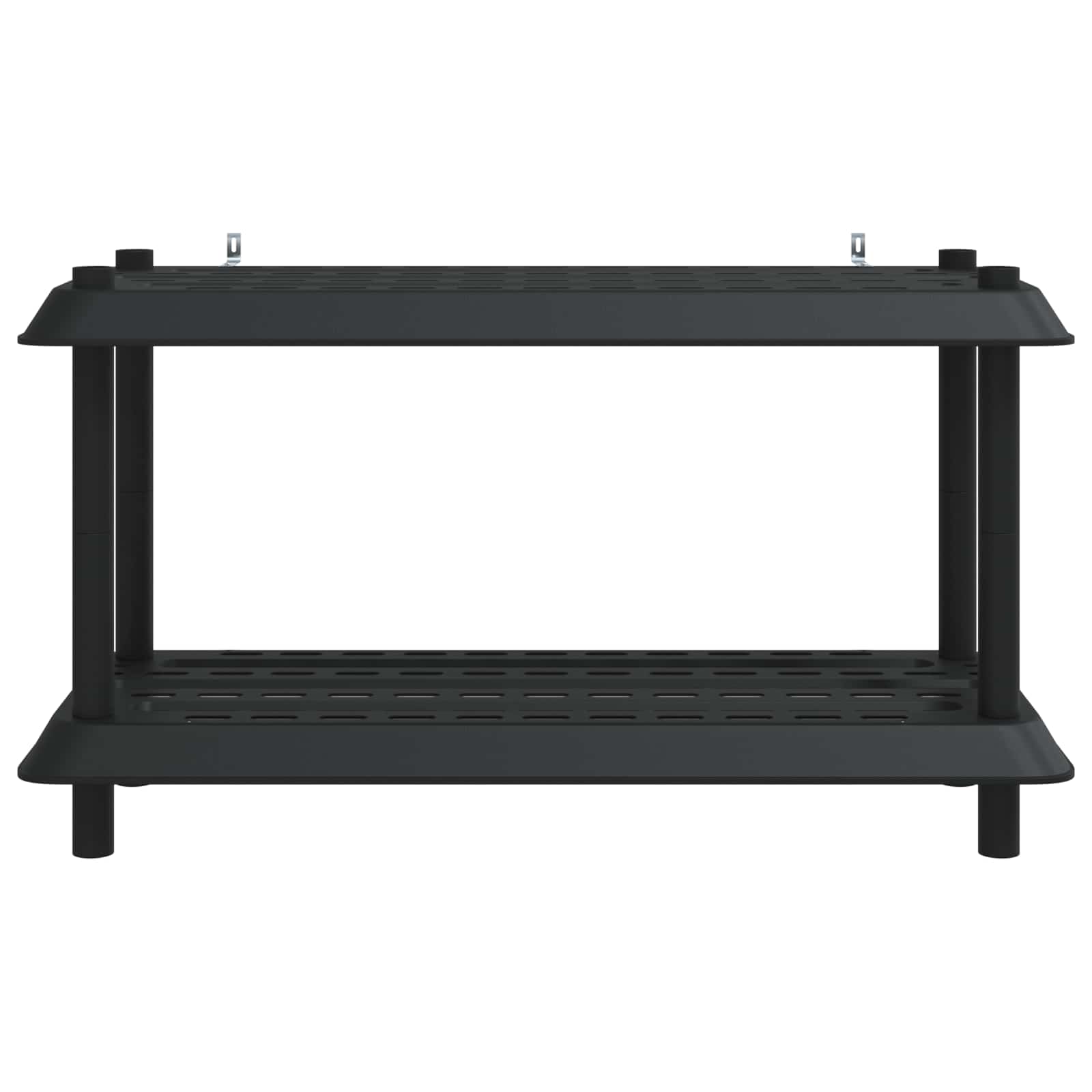 Regálová Jednotka 2 Pater 100 X 40 X 55,5 Cm Pp Antracitová
