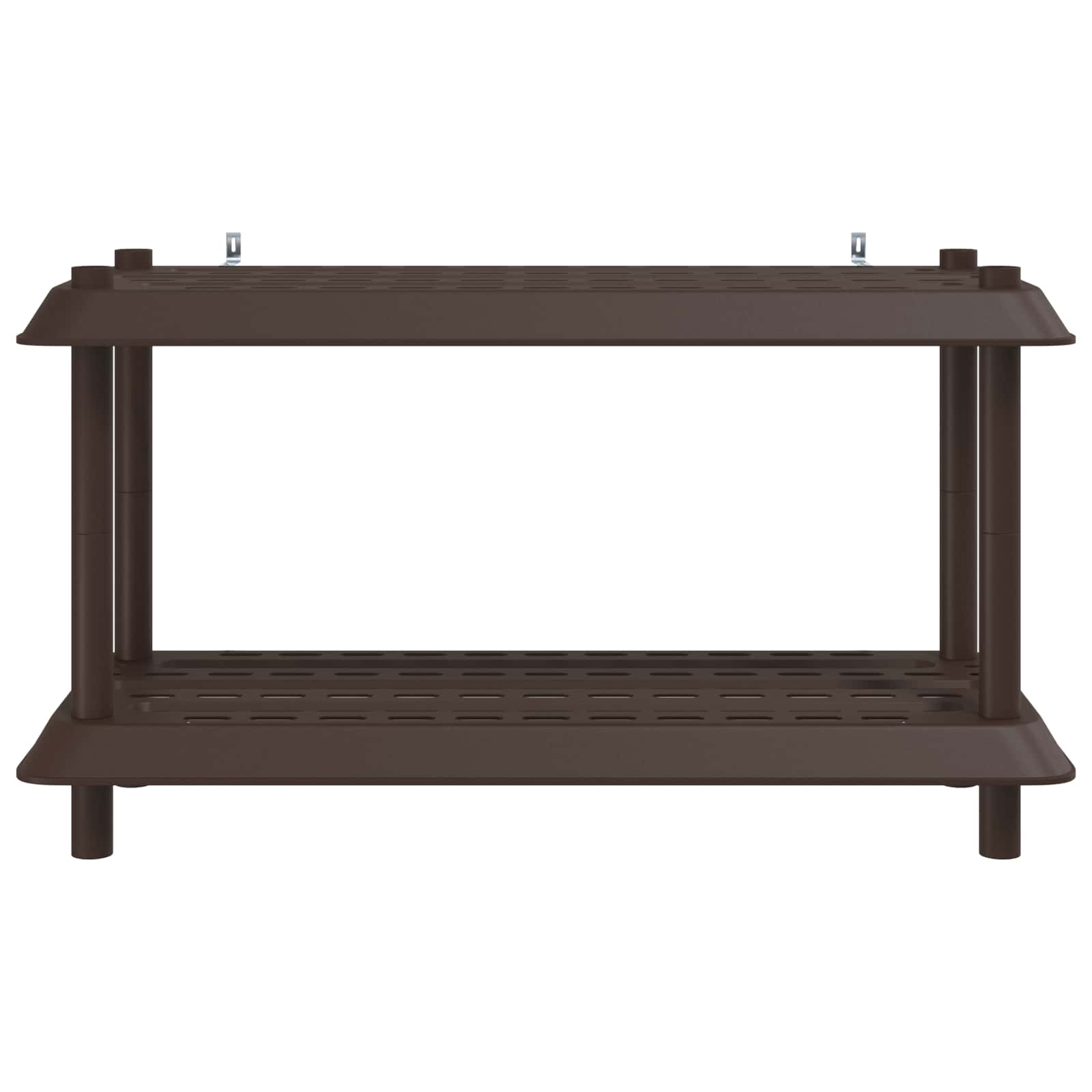 Regálová Jednotka 2 Pater 100 X 40 X 55,5 Cm Pp Hnědá