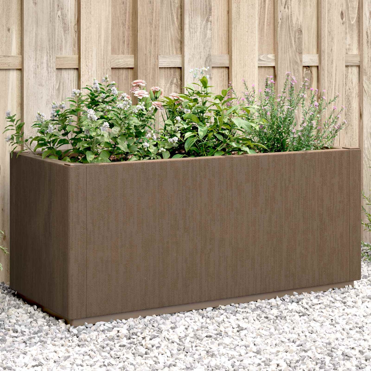 Zahradní Květinový Box Hnědá 80 X 36 X 35 Cm Pp