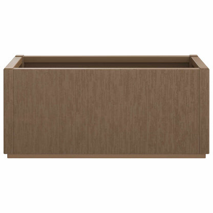 Zahradní Květinový Box Hnědá 80 X 36 X 35 Cm Pp