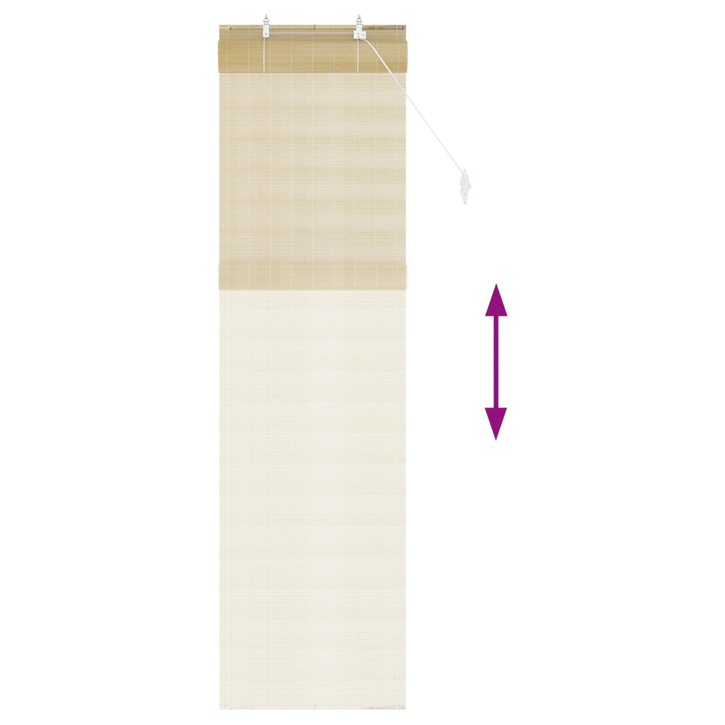Roleta Přírodní 50 X 220 Cm Bambus