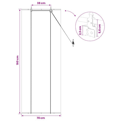 Roleta Přírodní 70 X 160 Cm Bambus
