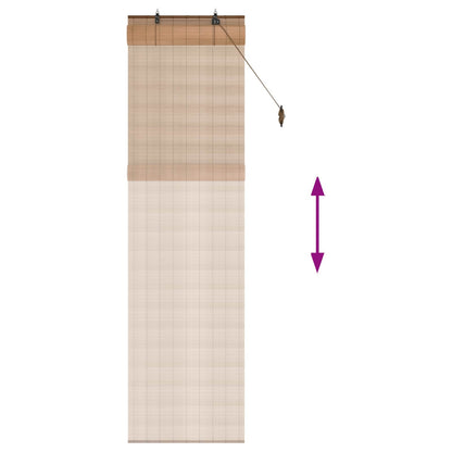 Roleta Hnědá 40 X 220 Cm Bambus