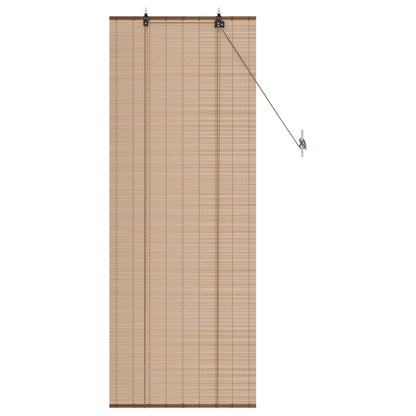 Roleta Hnědá 60 X 160 Cm Bambus