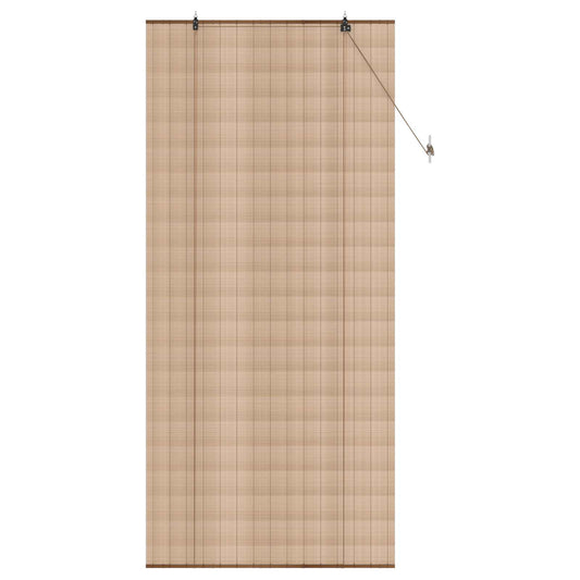 Roleta Hnědá 110 X 220 Cm Bambus