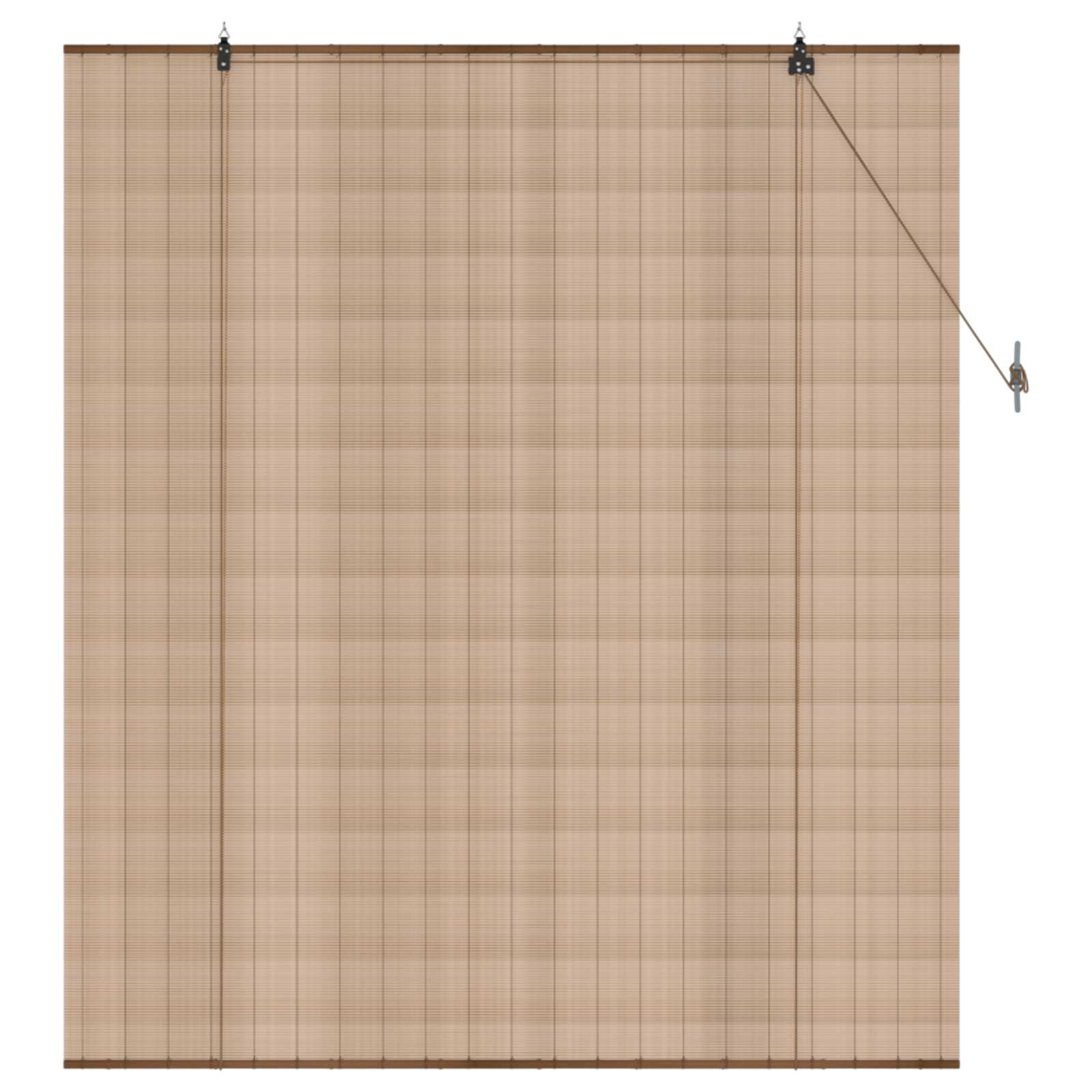 Roleta Hnědá 130 X 160 Cm Bambus