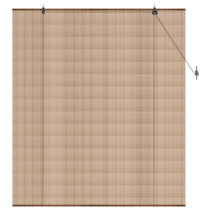 Roleta Hnědá 130 X 160 Cm Bambus