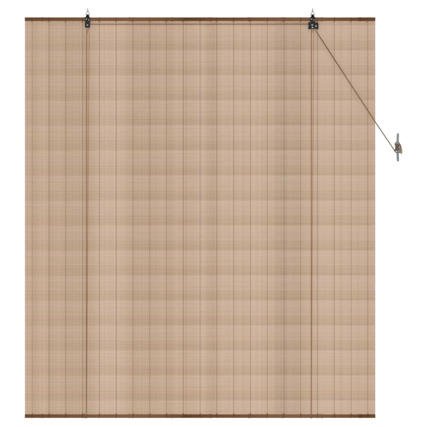 Roleta Hnědá 160 X 160 Cm Bambus