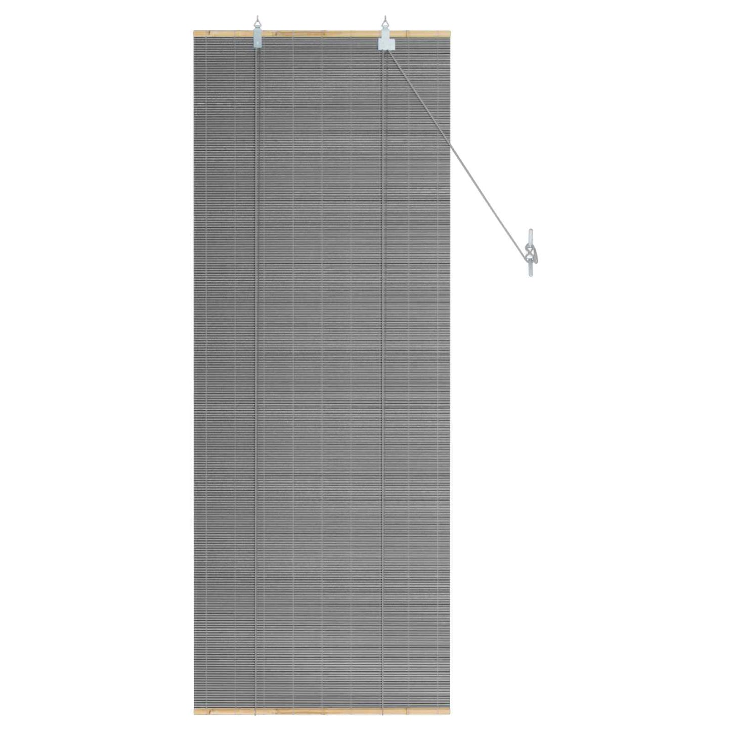 Roleta Šedá 70 X 160 Cm Bambus