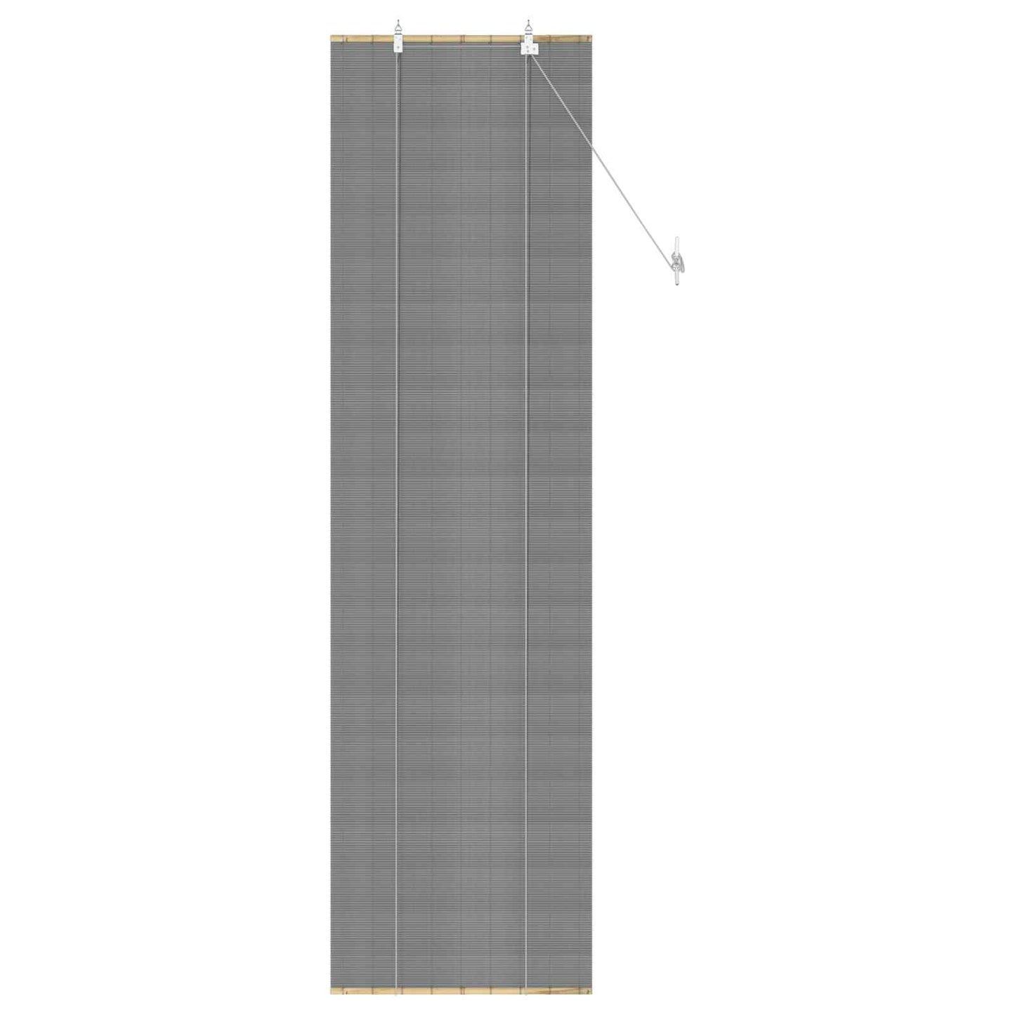 Roleta Šedá 70 X 220 Cm Bambus