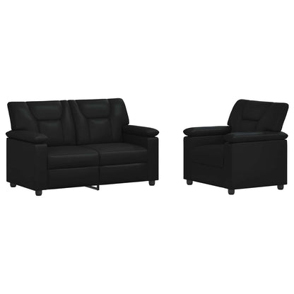 Set Pohovek 2 Pcs Umělá Kůže