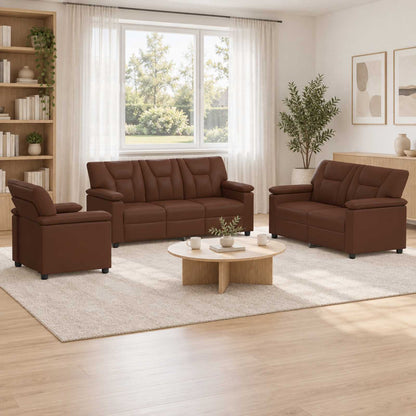 Set Pohovek 2 Pcs Umělá Kůže