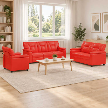 Set Pohovek 2 Pcs Umělá Kůže