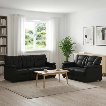 Set Pohovek 2 Pcs Umělá Kůže