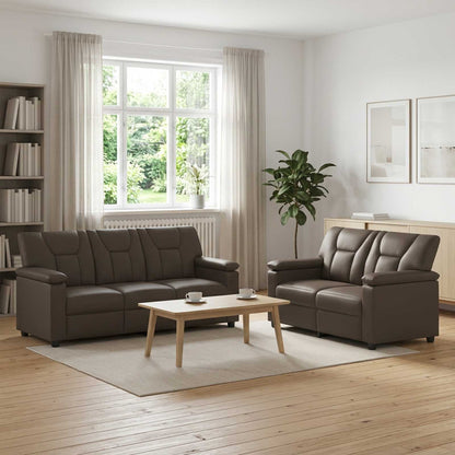Set Pohovek 2 Pcs Umělá Kůže
