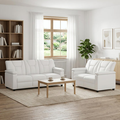 Set Pohovek 2 Pcs Umělá Kůže