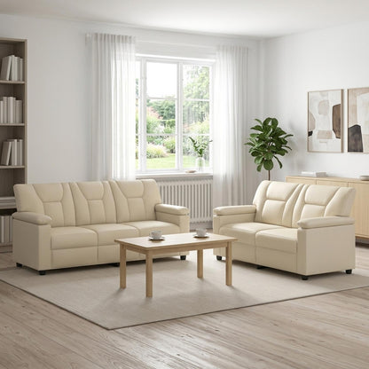 Set Pohovek 2 Pcs Umělá Kůže