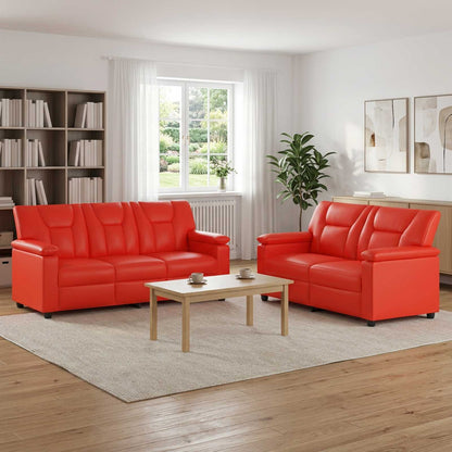 Set Pohovek 2 Pcs Umělá Kůže