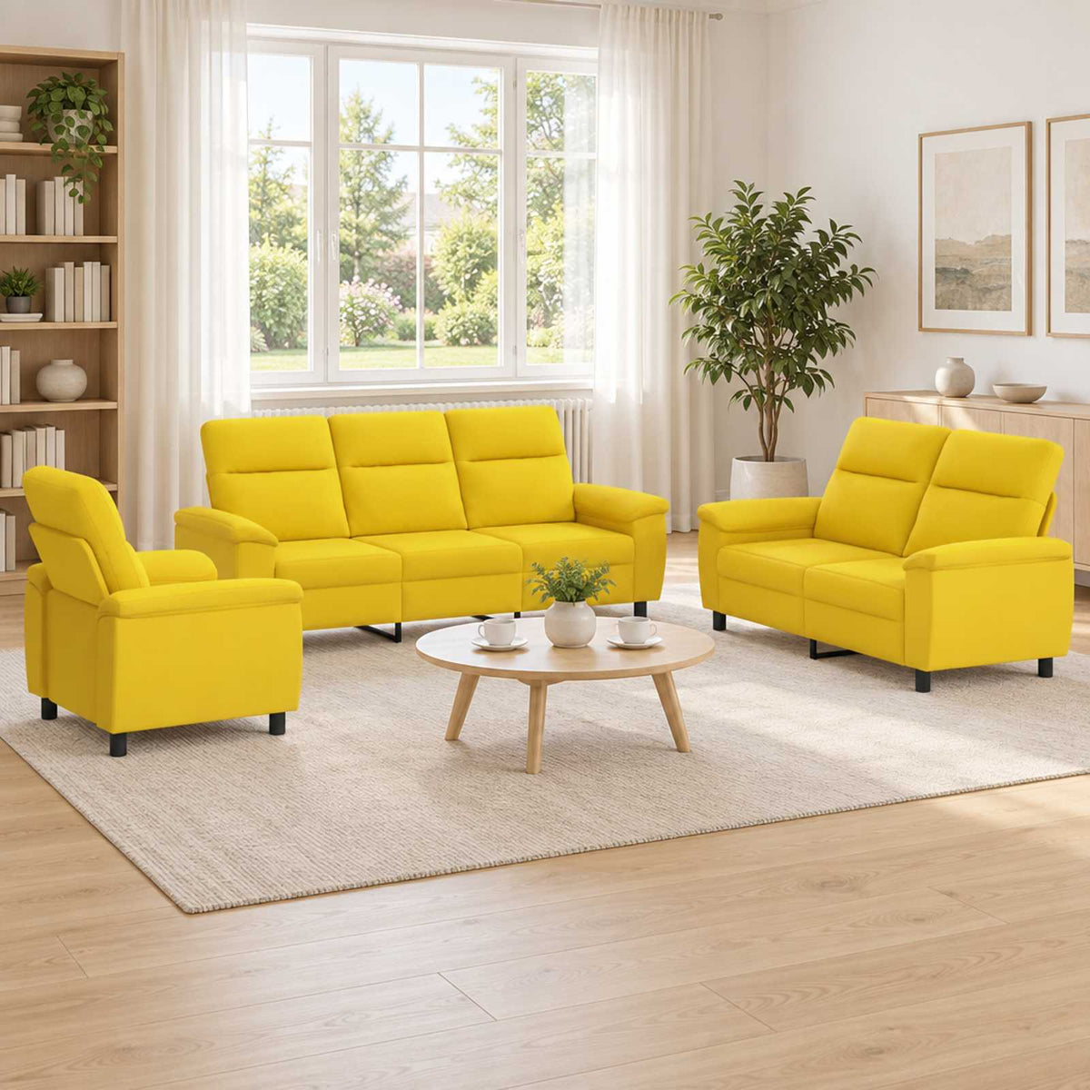 Set Pohovek 2 Pcs Textil