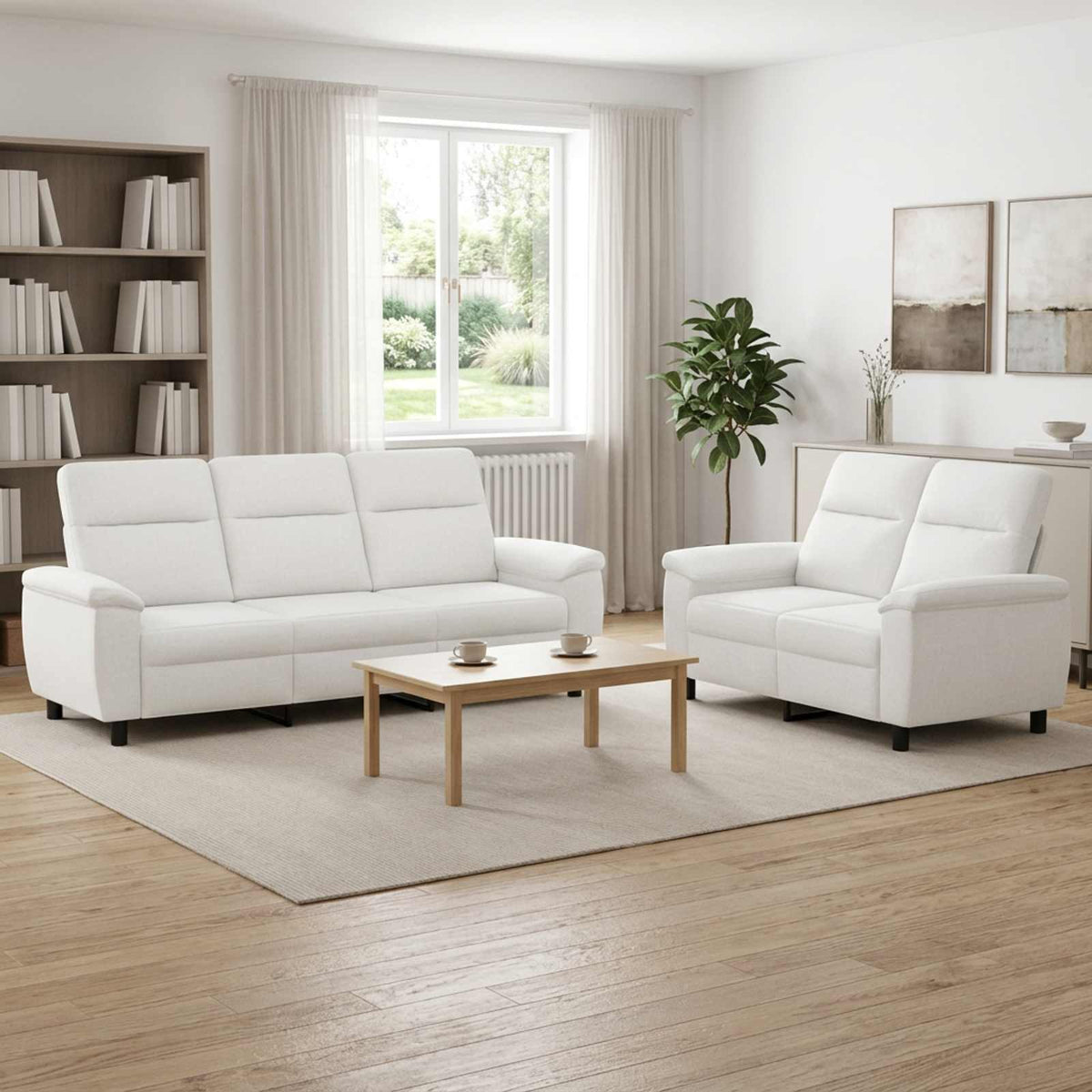 Set Pohovek 2 Pcs Textil