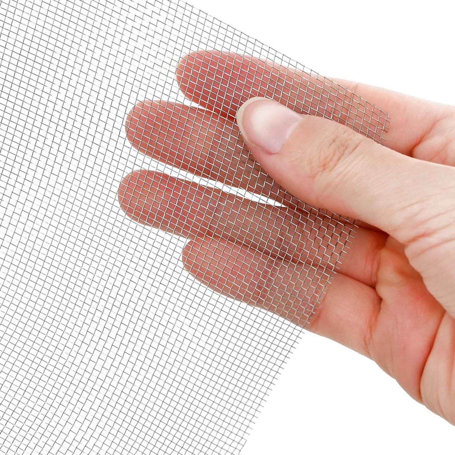Síťovina 100 X 2000 Cm 18 Mesh Nerezová Ocel 304 Stříbrná