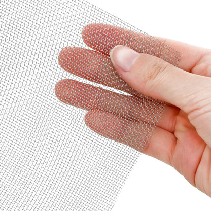Síťovina 120 X 500 Cm 18 Mesh Nerezová Ocel 304 Stříbrná