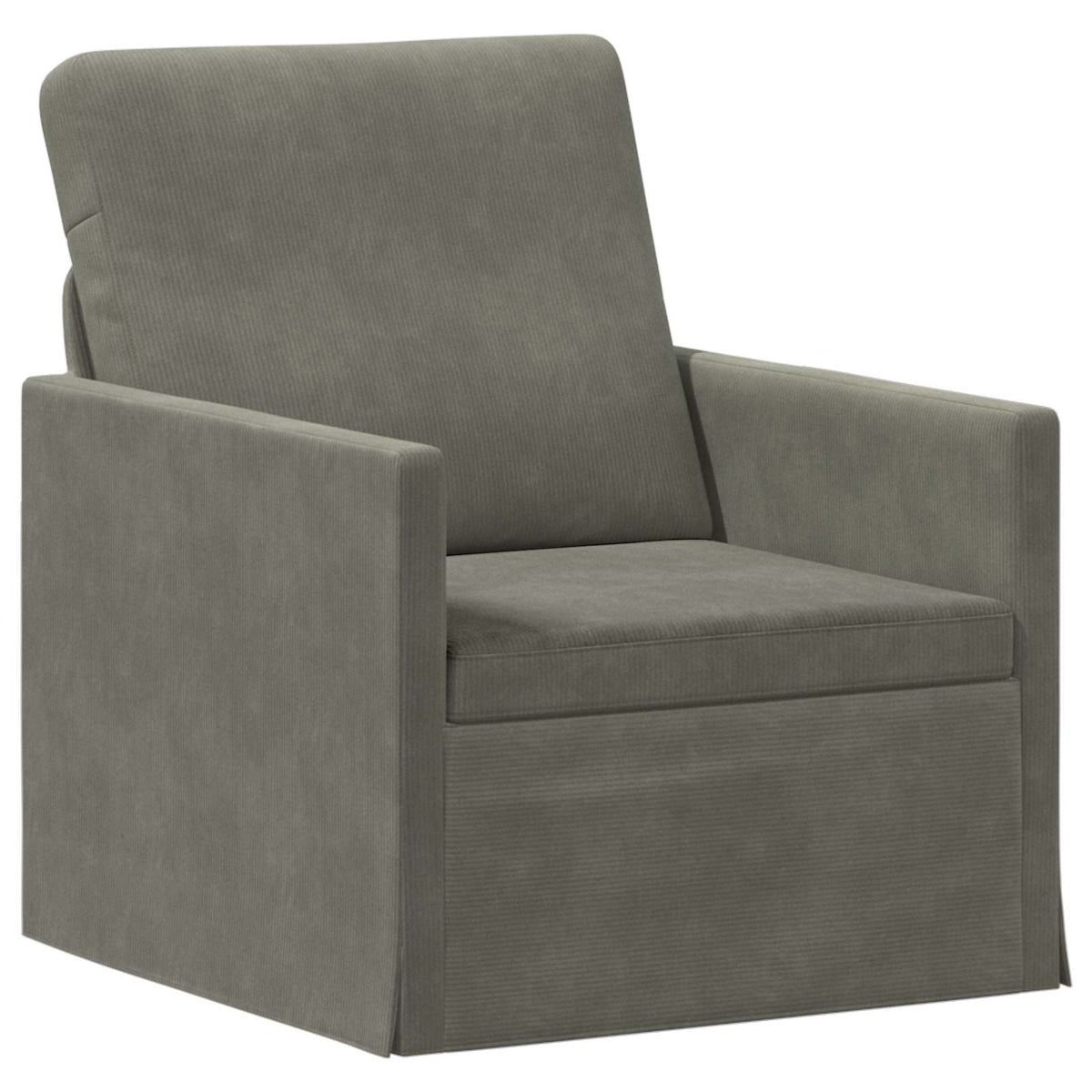 Set Pohovek 2 Pcs Žebrovaná Látka