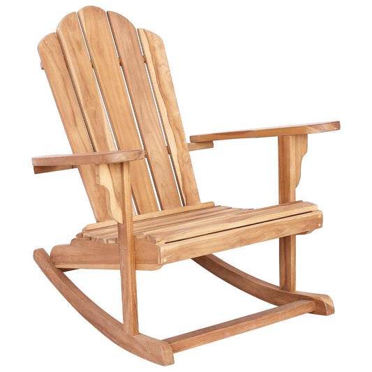 Zahradní Houpací Křeslo Adirondack Přírodní