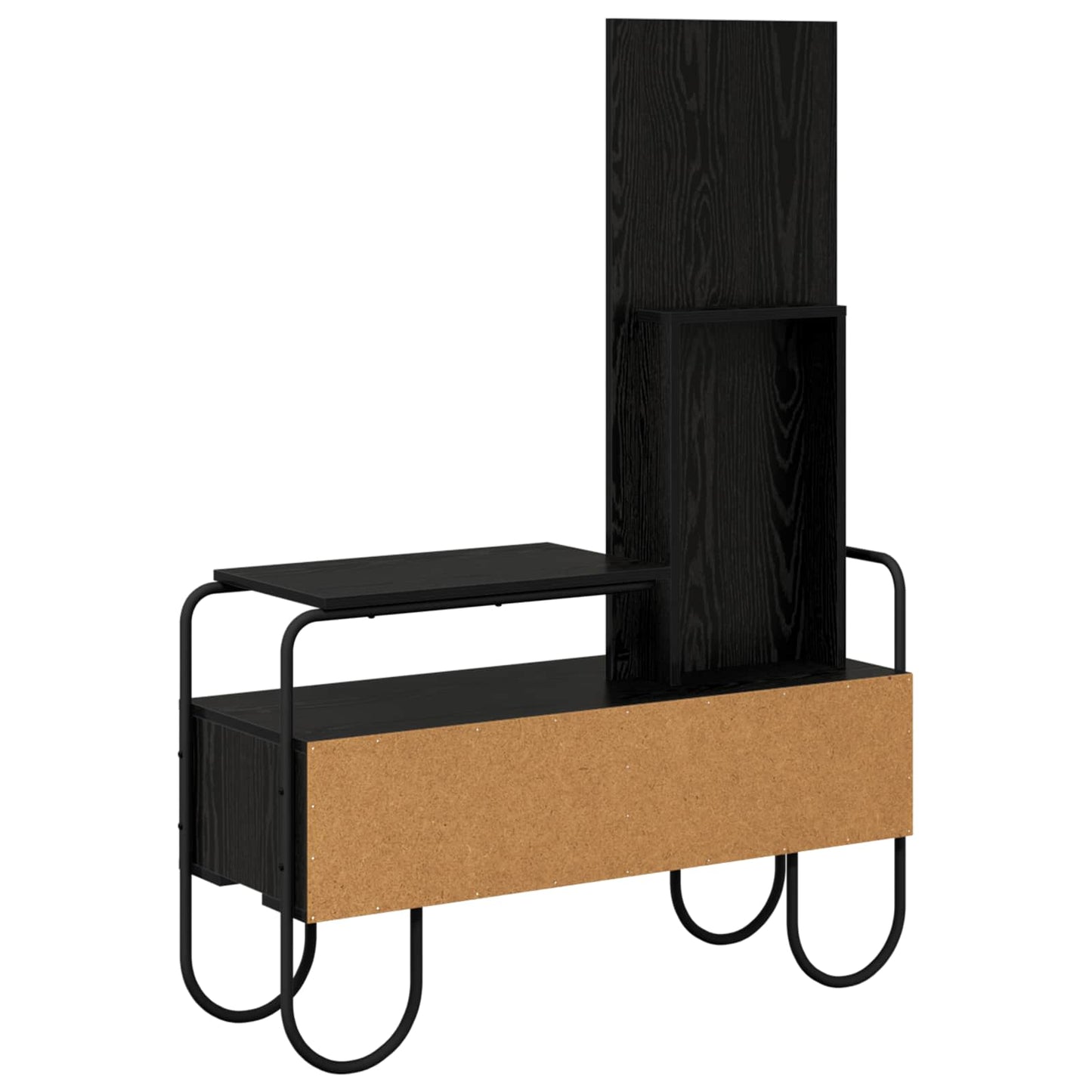Kosmetický Stůl Černý Dub 100 X 36,5 X 136 Cm Kompozitní Dřevo