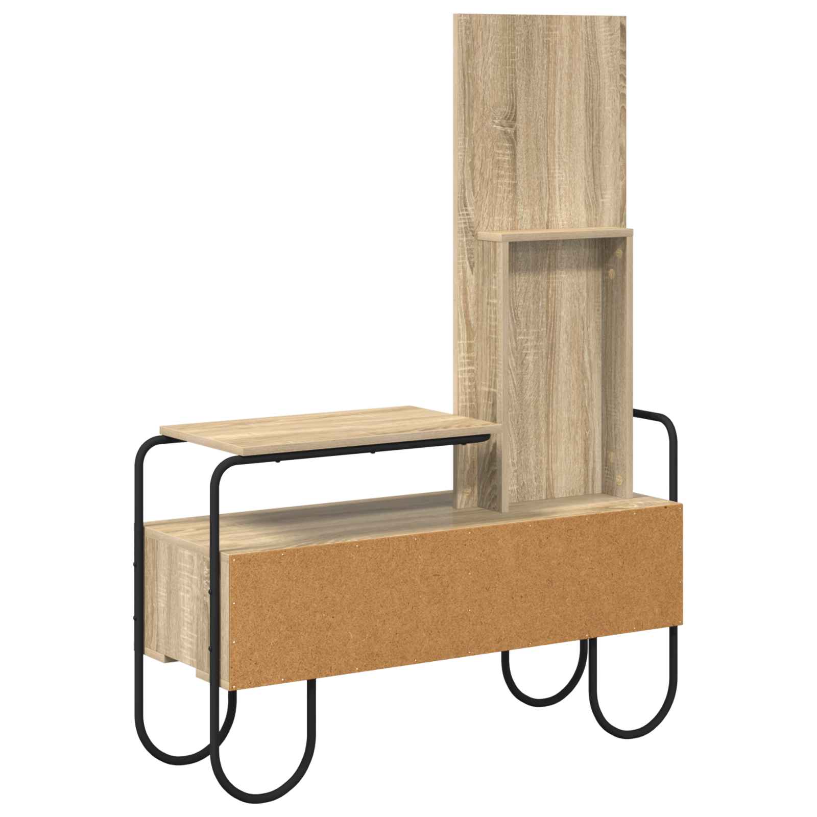 Kosmetický Stůl Dub Sonoma 100 X 36,5 X 136 Cm Kompozitní Dřevo
