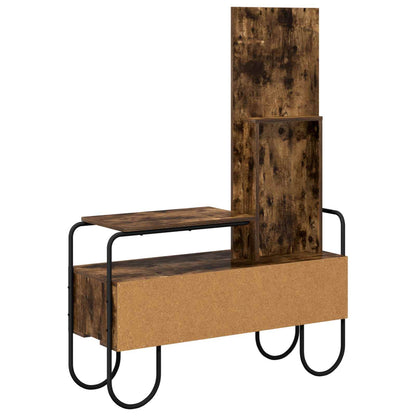 Kosmetický Stůl Se Zásuvkou Kouřový Dub 100 X 36,5 X 136 Cm