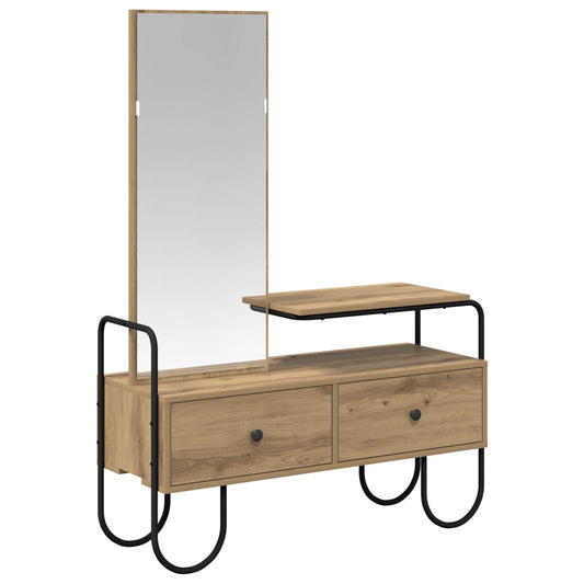 Kosmetický Stůl Dub Artisan 100 X 36,5 X 136 Cm