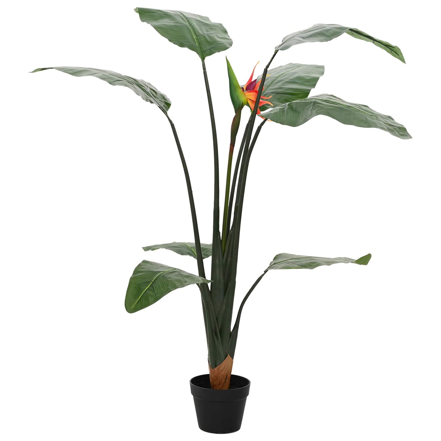 Umělá Rostlina Strelitzia Zelená 70 X 18 X 155 Cm Textil A Pe