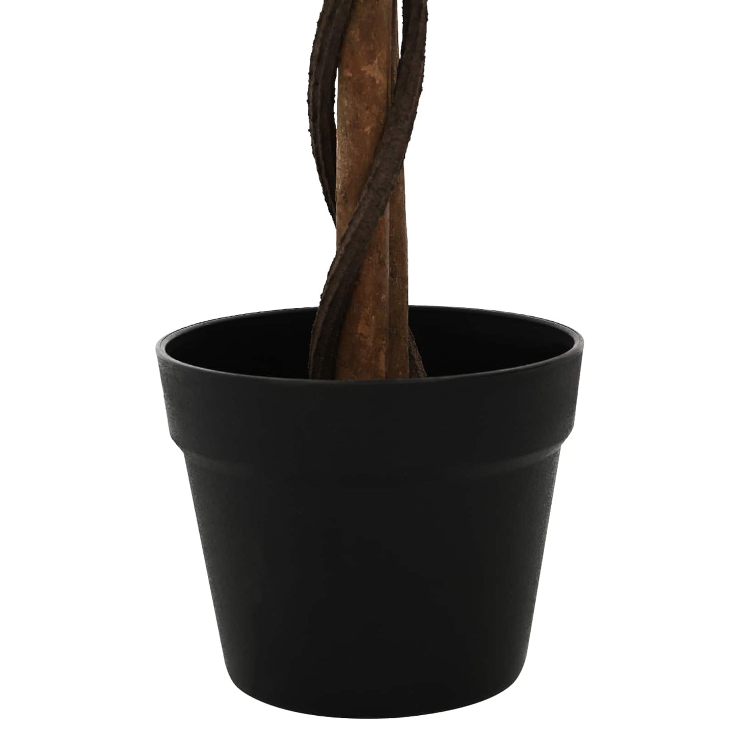 Umělá Rostlina Ficus Zelená 90 X 16 X 110 Cm Tkanina A Dřevo